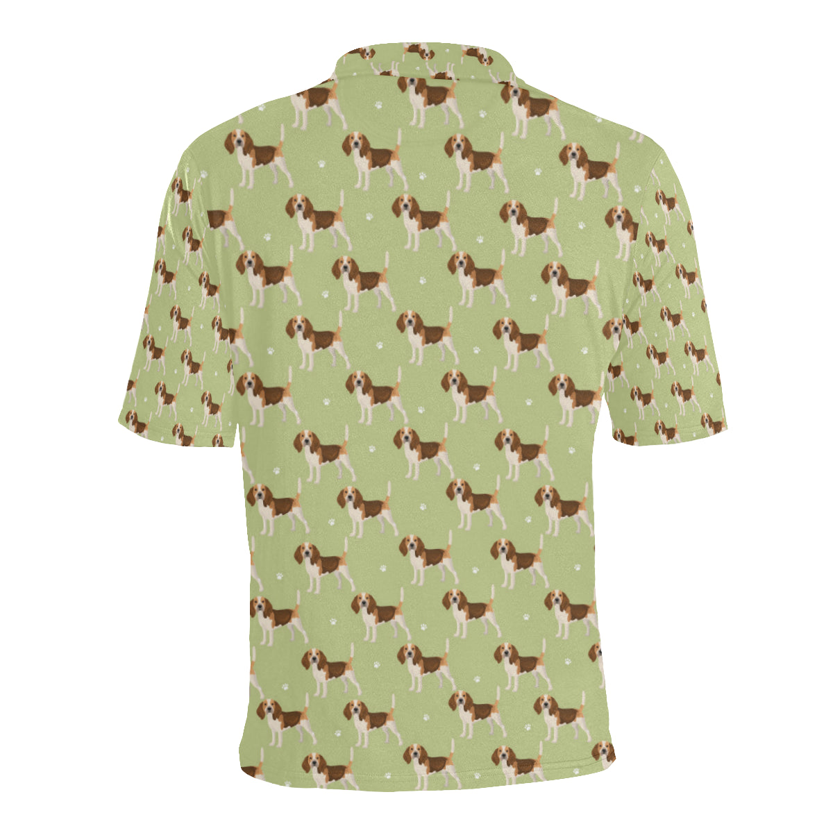 Beagle Pattern Print Design 07 Men Polo Shirt