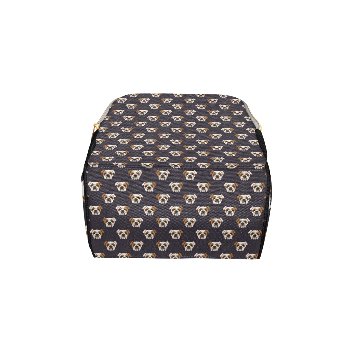 Bulldogs Pattern Print Design 03 Diaper Bag Backpack