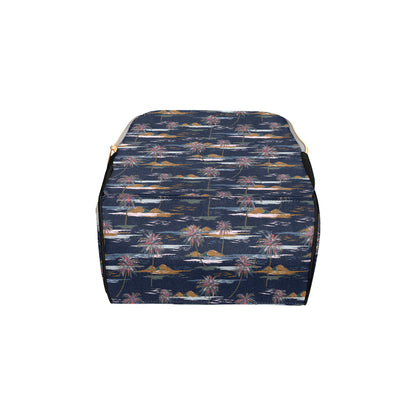 Pacific island Pattern Print Design A06 Diaper Bag Backpack