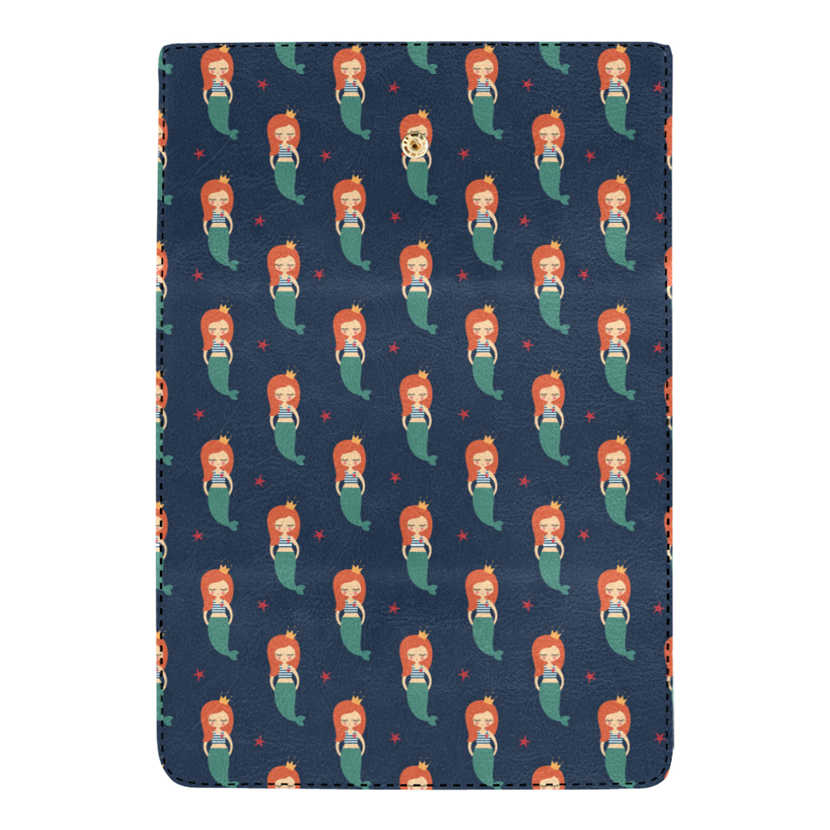 Mermaid Girl Pattern Print Design 01 Women's Trifold Wallet