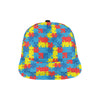 Autism Awareness Design Themed Print Snapback Cap