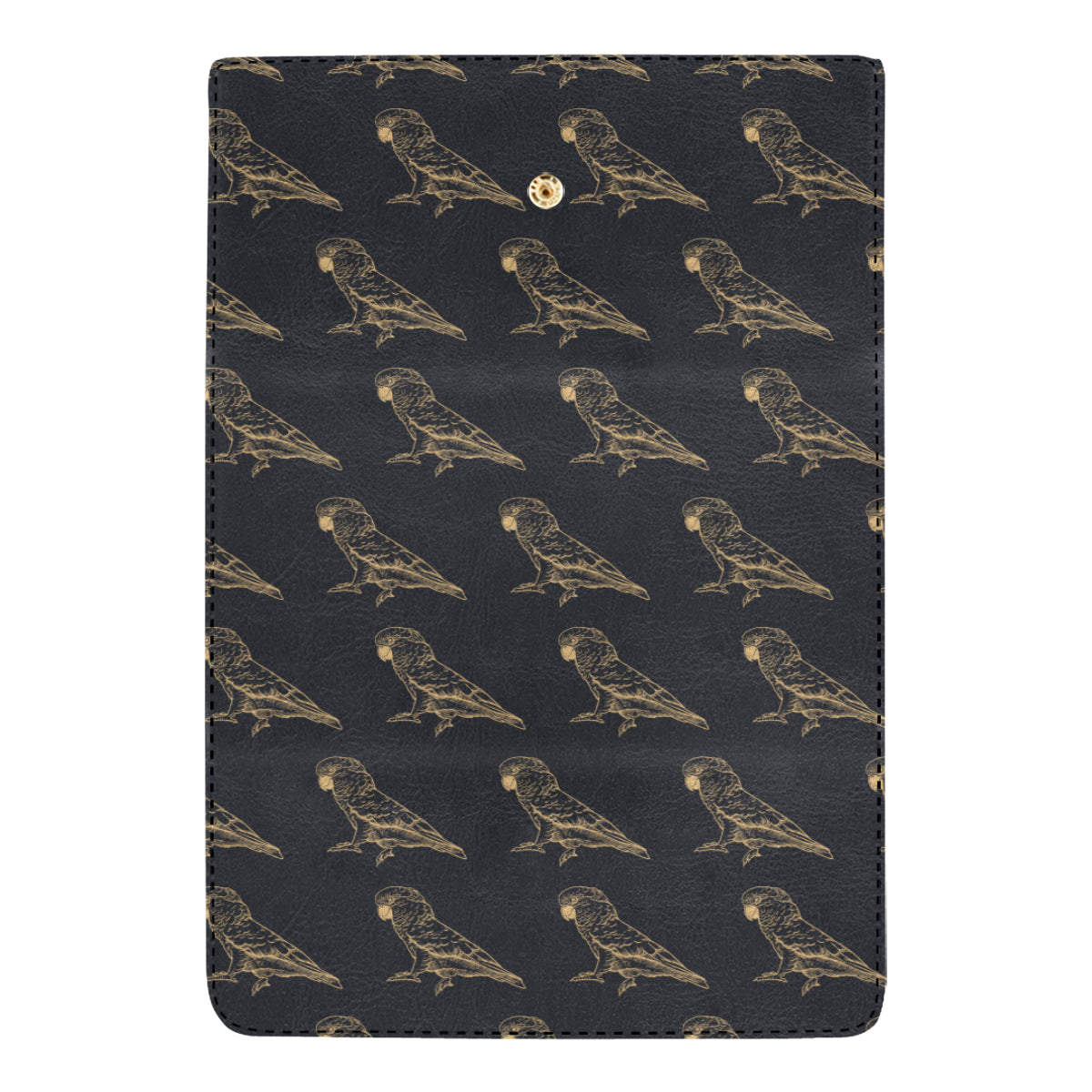Parakeet Pattern Print Design A04 Women's Trifold Wallet