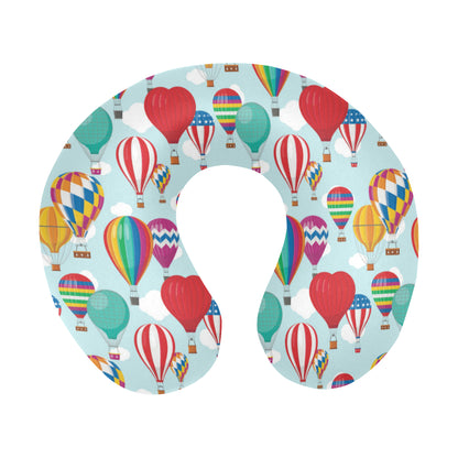 Ballon Pattern Print Design 07 U-Shaped Travel Neck Pillow
