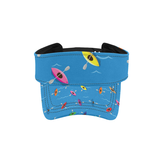 Kayak Pattern Print Design 03 Unisex Sun Visor