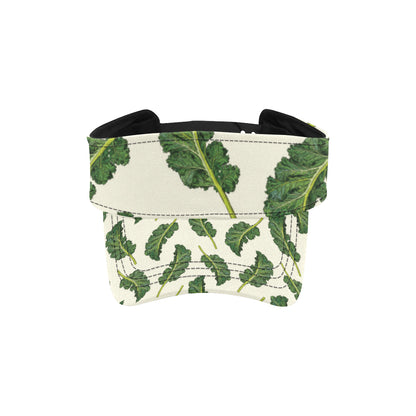 Kale Pattern Print Design 03 Unisex Sun Visor