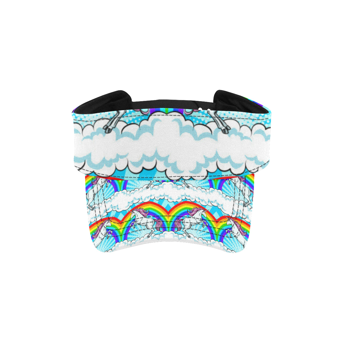 Unicorn Rainbow Unisex Sun Visor
