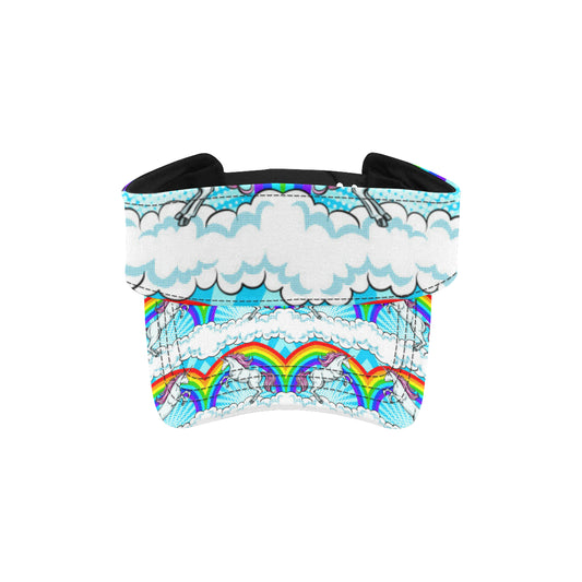Unicorn Rainbow Unisex Sun Visor