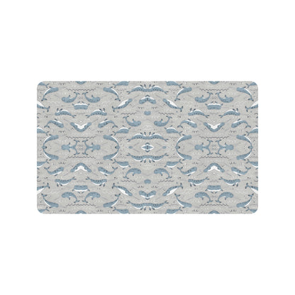 Narwhal Pattern Print Rubber Doormat