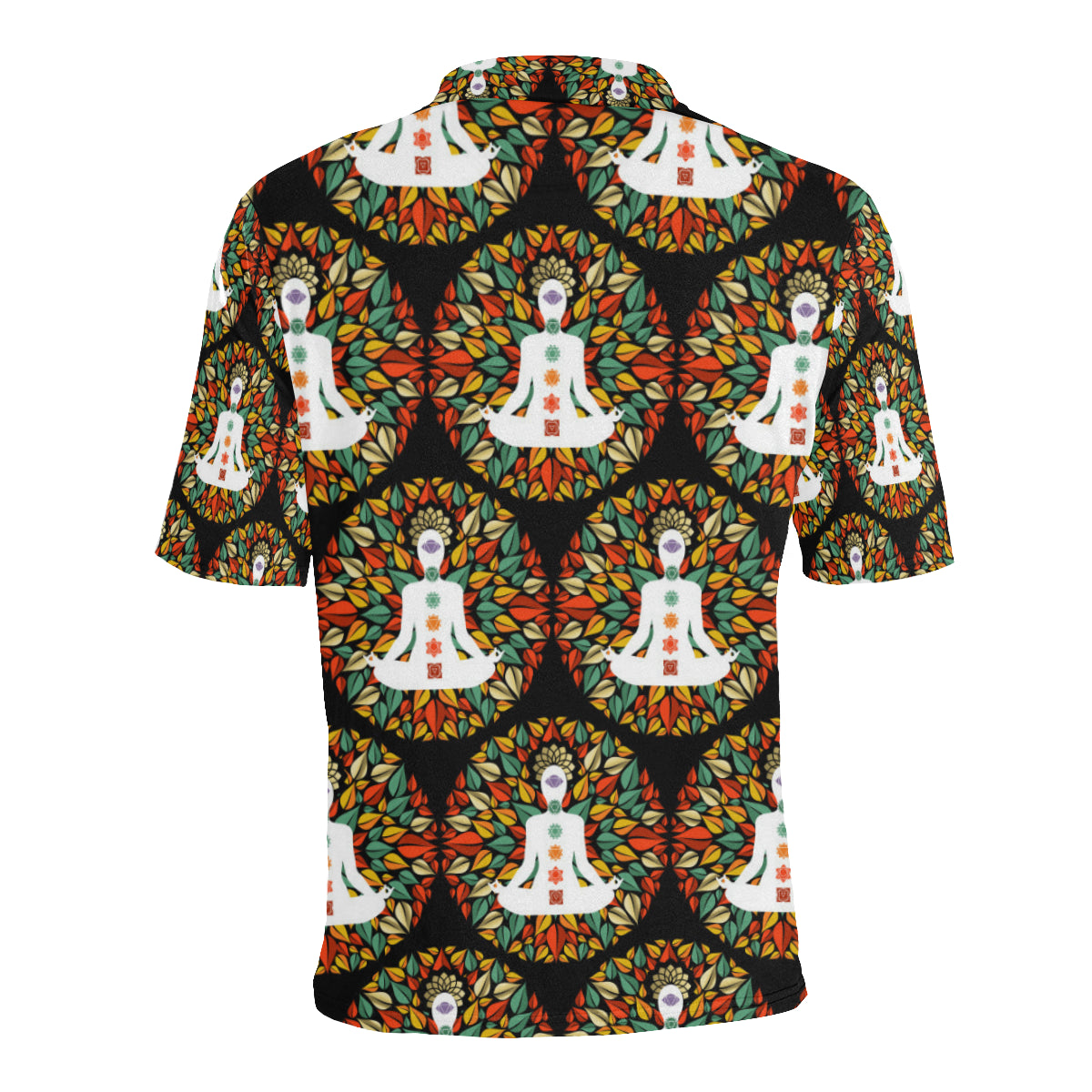 Chakra Yoga Men Polo Shirt