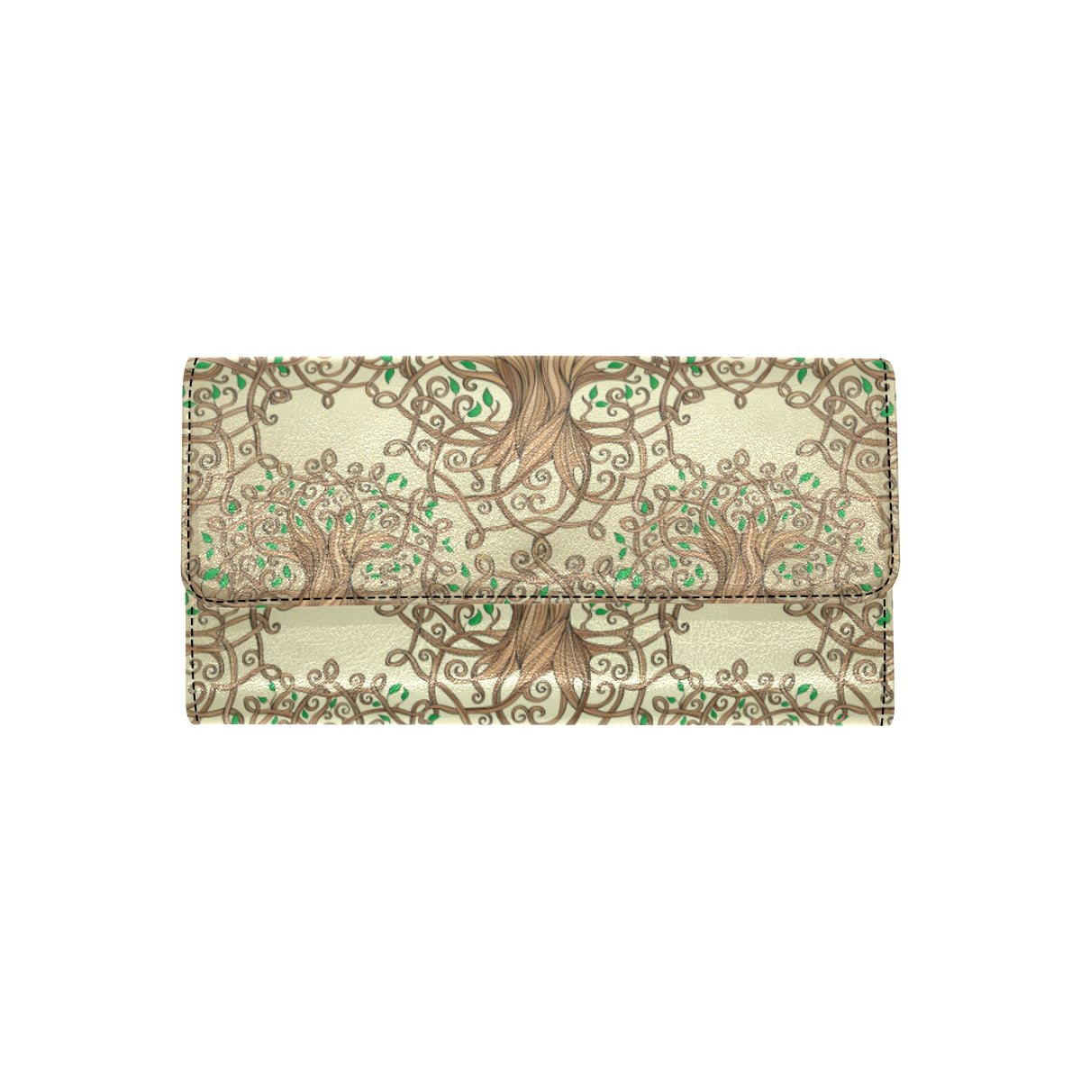 Celtic Tree of life Women's Trifold Wallet