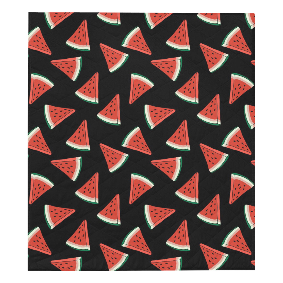 Watermelon Pattern Print Design WM01 Premium Quilt