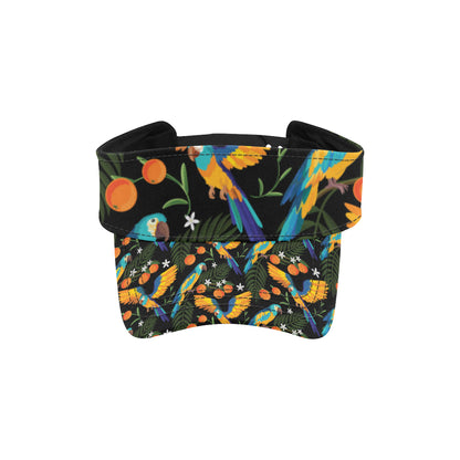 Macaw Pattern Print Design 03 Unisex Sun Visor