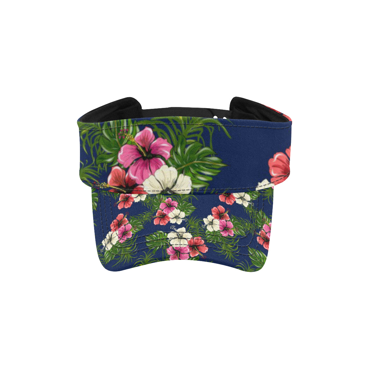 Hibiscus Pattern Print Design HB028 Unisex Sun Visor