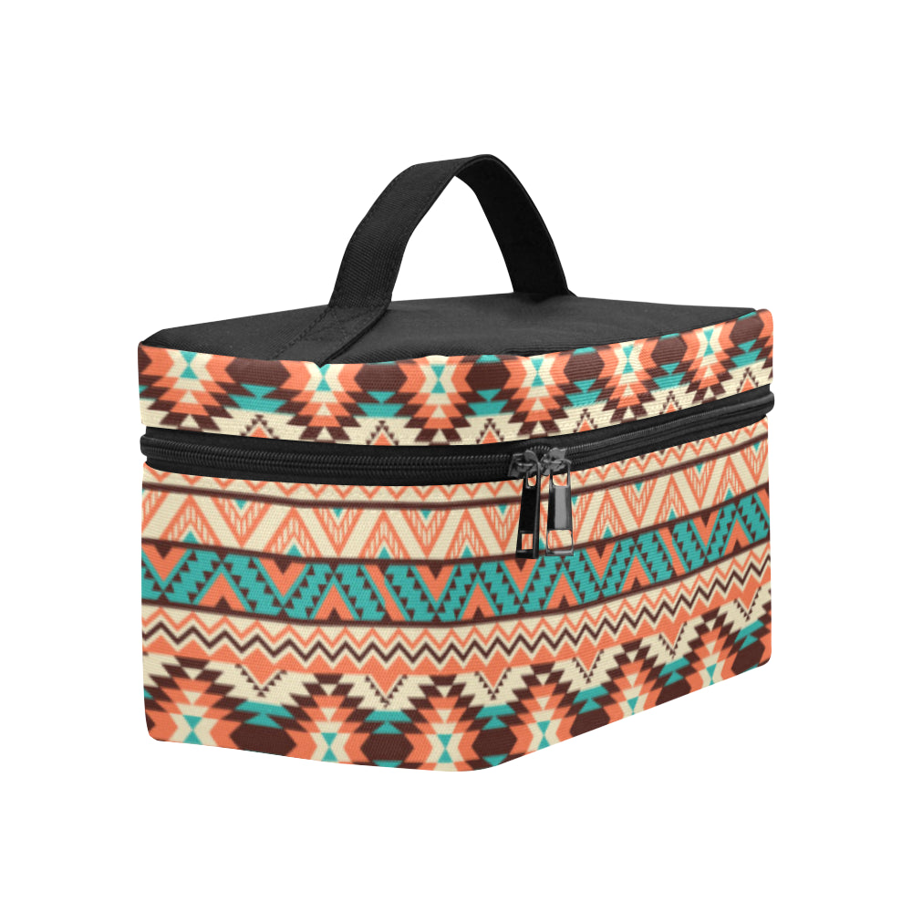 Navajo Western Style Print Pattern Makeup Bag