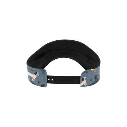 Dachshund Pattern Print Design 012 Unisex Sun Visor