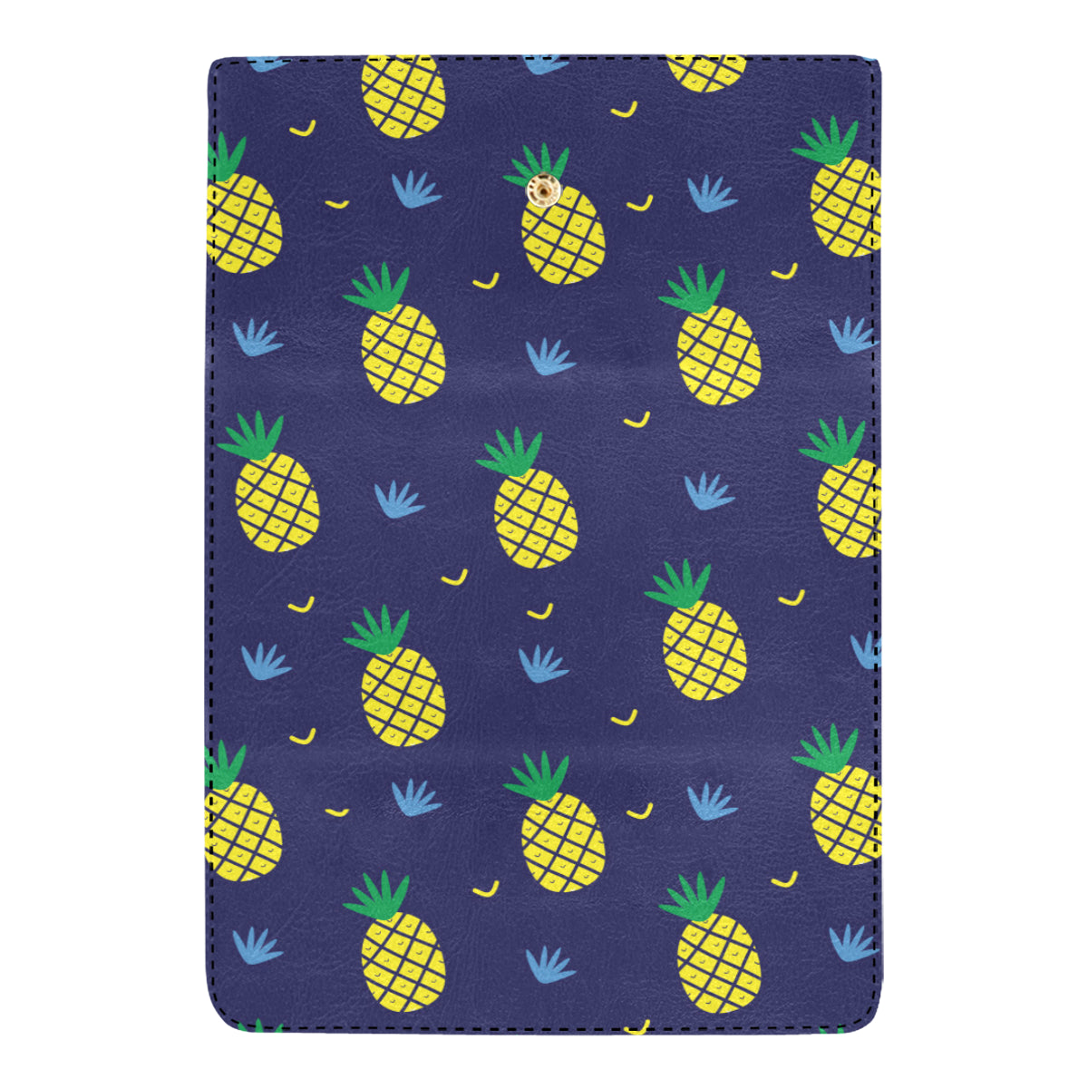 Pineapple Pattern Print Design A01 Women's Trifold Wallet