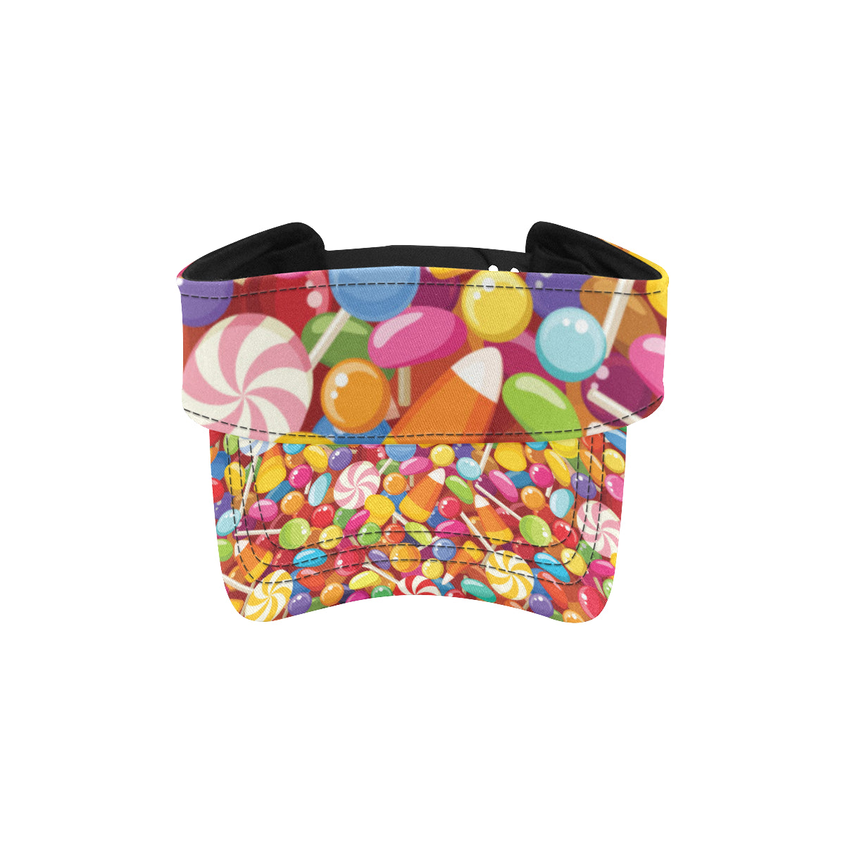 Candy Pattern Print Design 02 Unisex Sun Visor