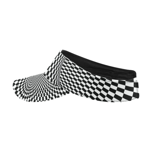 Optical illusion Projection Torus Unisex Sun Visor