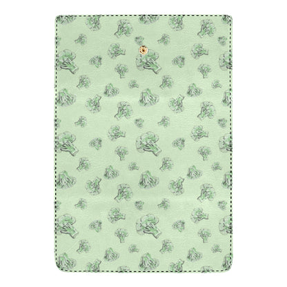 Broccoli Pattern Print Design 05 Women's Trifold Wallet