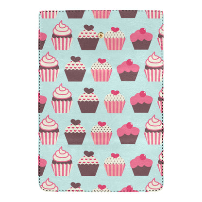 CupCake Print Pattern Women's Trifold Wallet