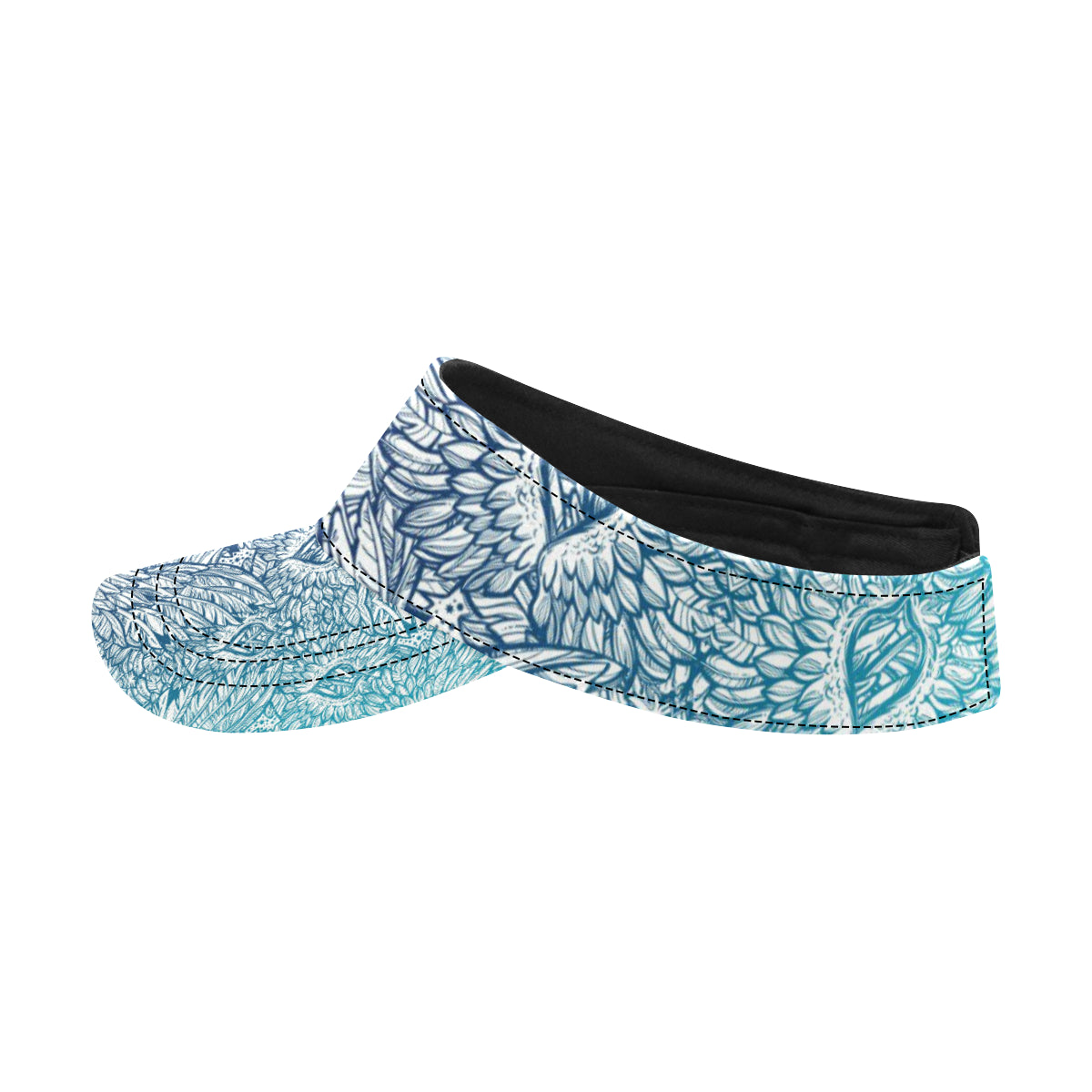 Angel Wings Boho Design Themed Print Unisex Sun Visor