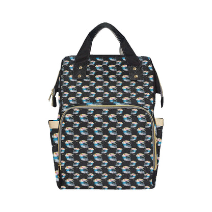 Angel with Wings Beautiful Design Print Diaper Bag Backpack