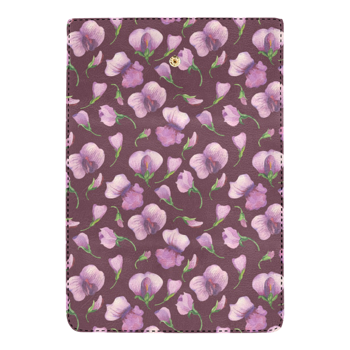 Peony Pattern Print Design PE010 Women's Trifold Wallet