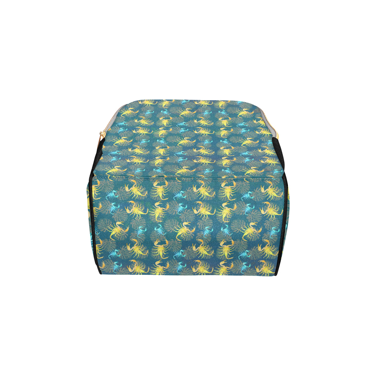 Scorpion Pattern Print Design 02 Diaper Bag Backpack