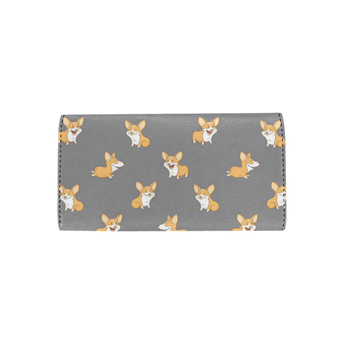 Pembroke Welsh Corgis Pattern Print Design A02 Women's Trifold Wallet