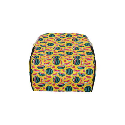 Watermelon Pattern Print Design WM02 Diaper Bag Backpack