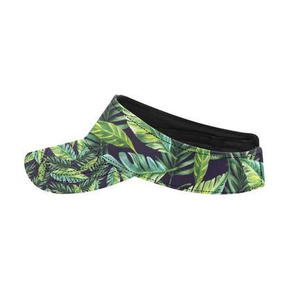 Tropical Flower Pattern Print Design TF06 Unisex Sun Visor