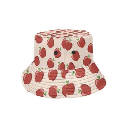 Apple Pattern Print Design AP01 Unisex Bucket Hat