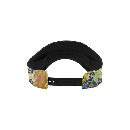 Hawaiian Turtle Tribal Design Print Unisex Sun Visor
