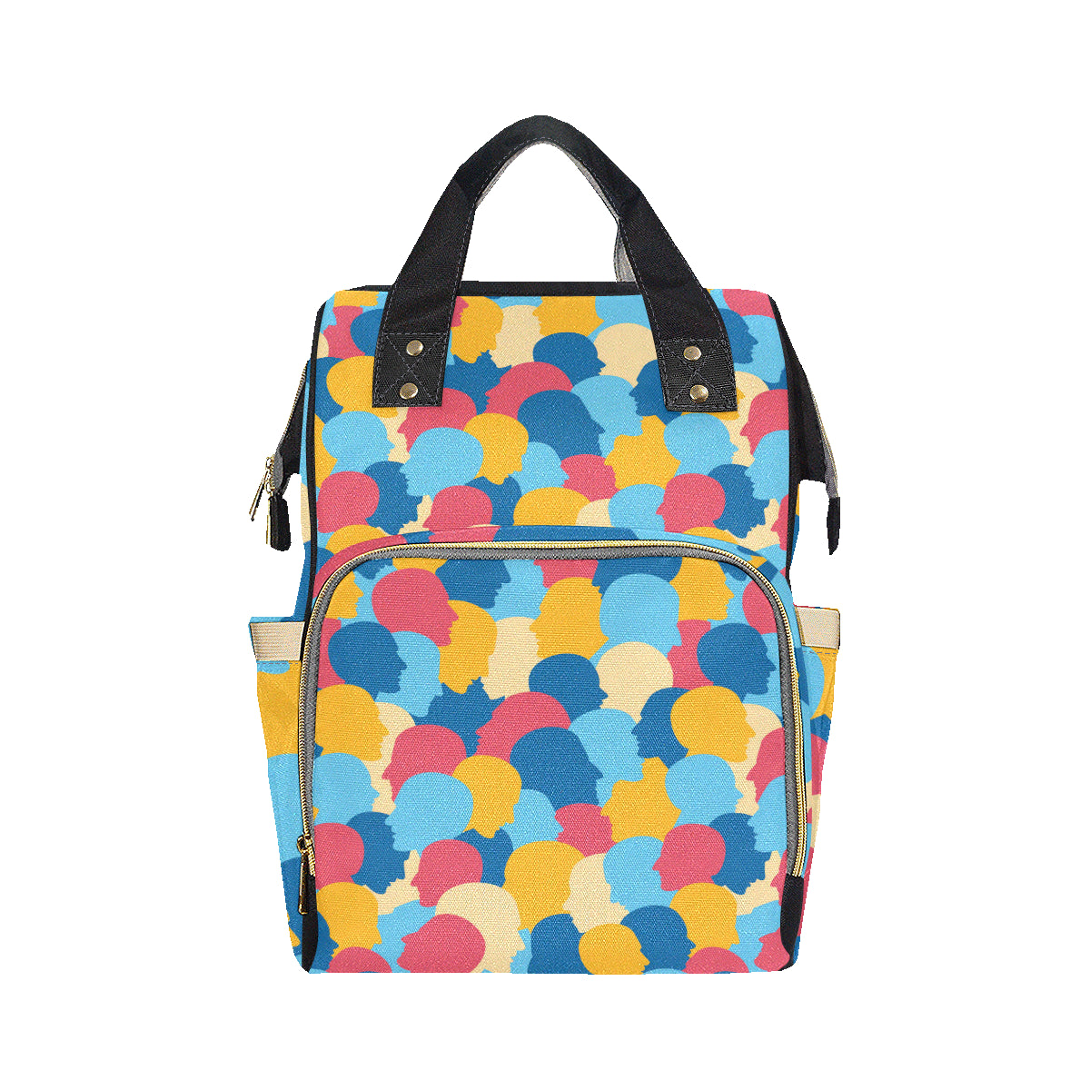 Psychology Pattern Print Design A02 Diaper Bag Backpack