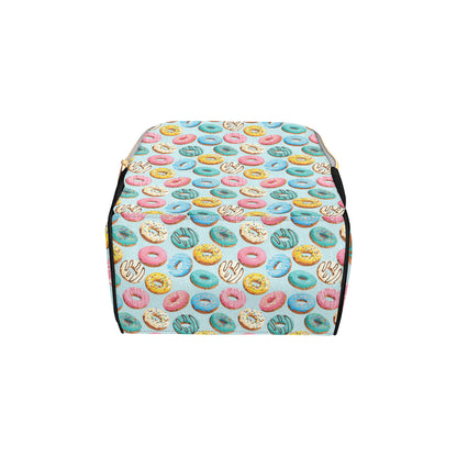 Donut Pattern Print Design DN05 Diaper Bag Backpack