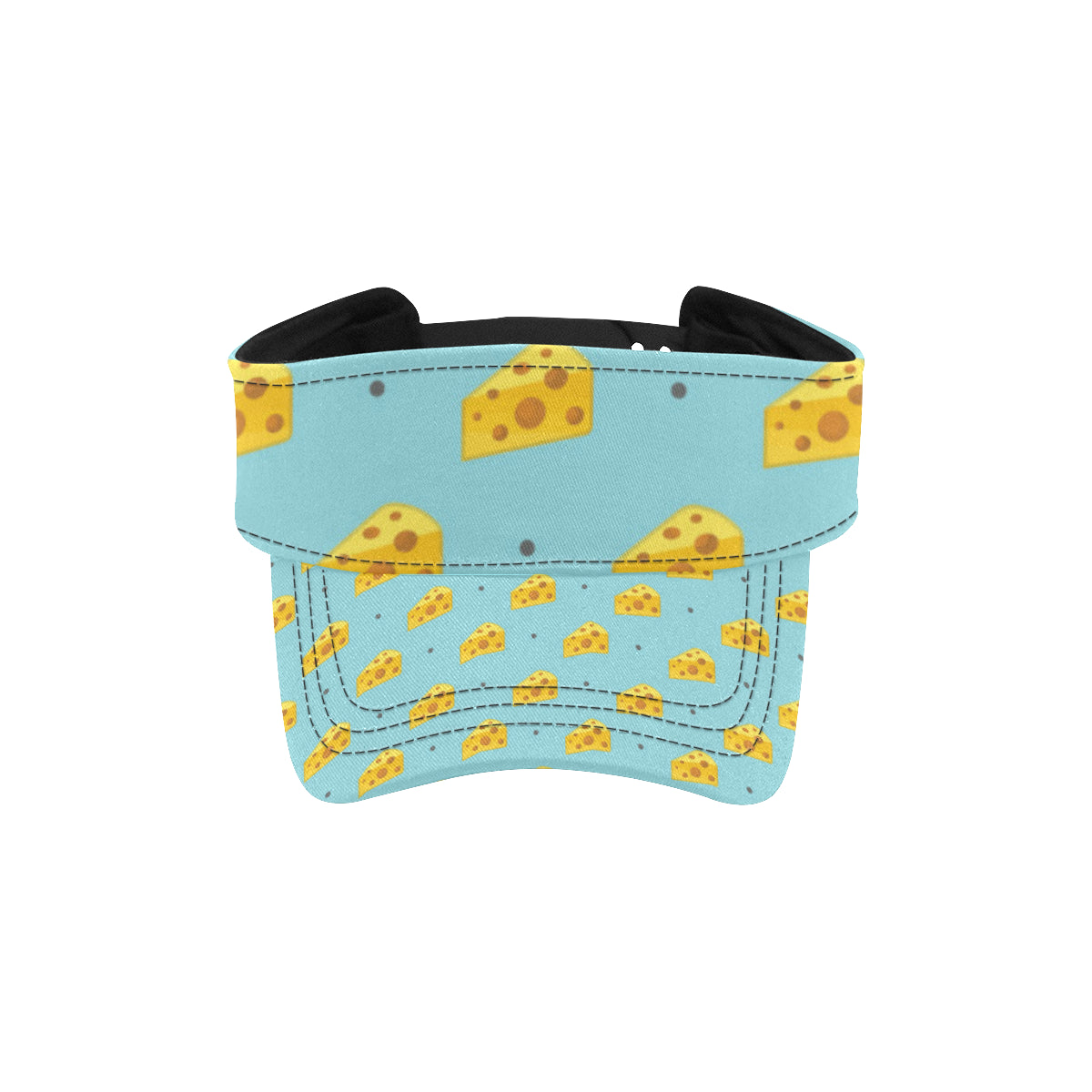 Cheese Pattern Print Design 02 Unisex Sun Visor