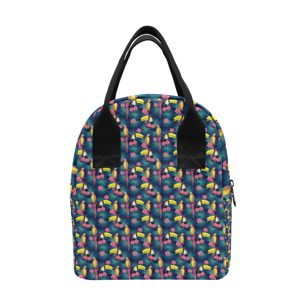 Toucan Parrot Design Insulated Lunch Bag