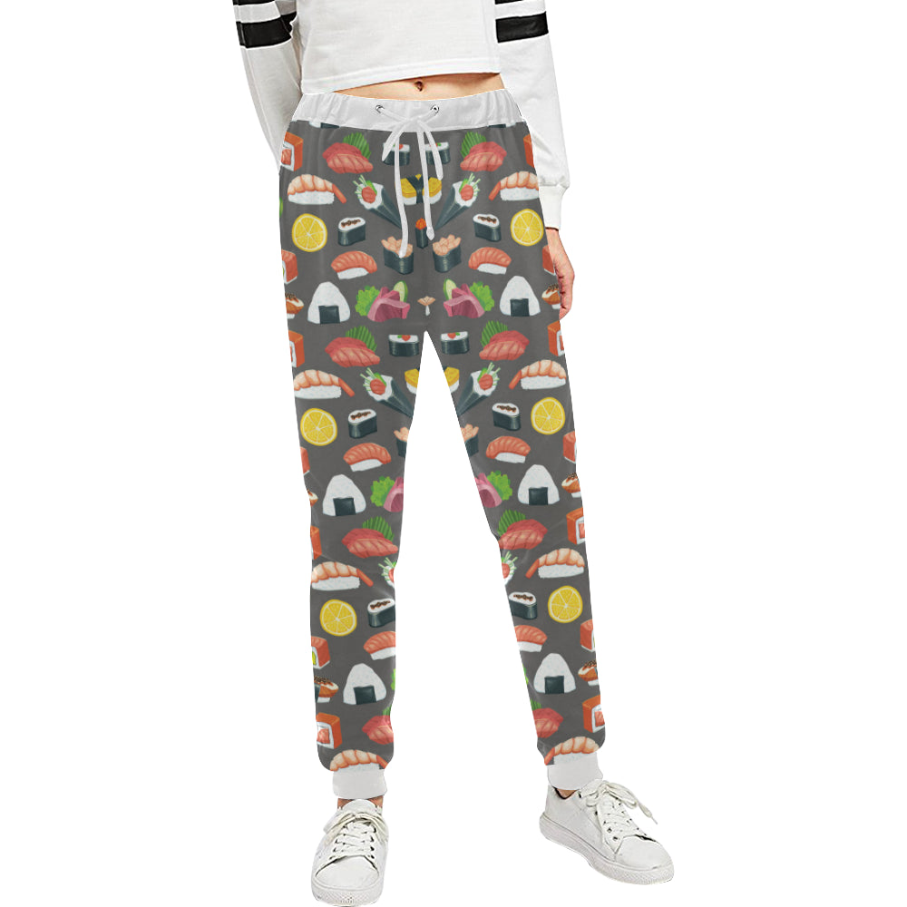 Sushi Pattern Print Unisex Sweatpants