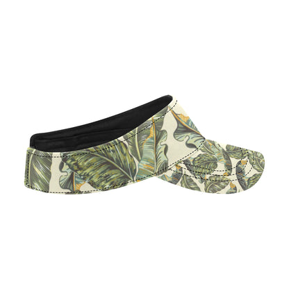 Banana Leaf Pattern Print Design BL08 Unisex Sun Visor