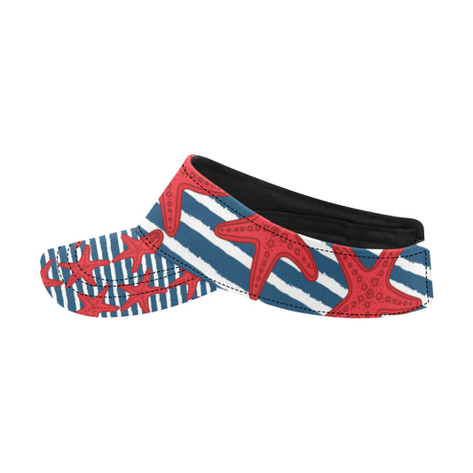 Starfish Red Pattern Print Design 02 Unisex Sun Visor
