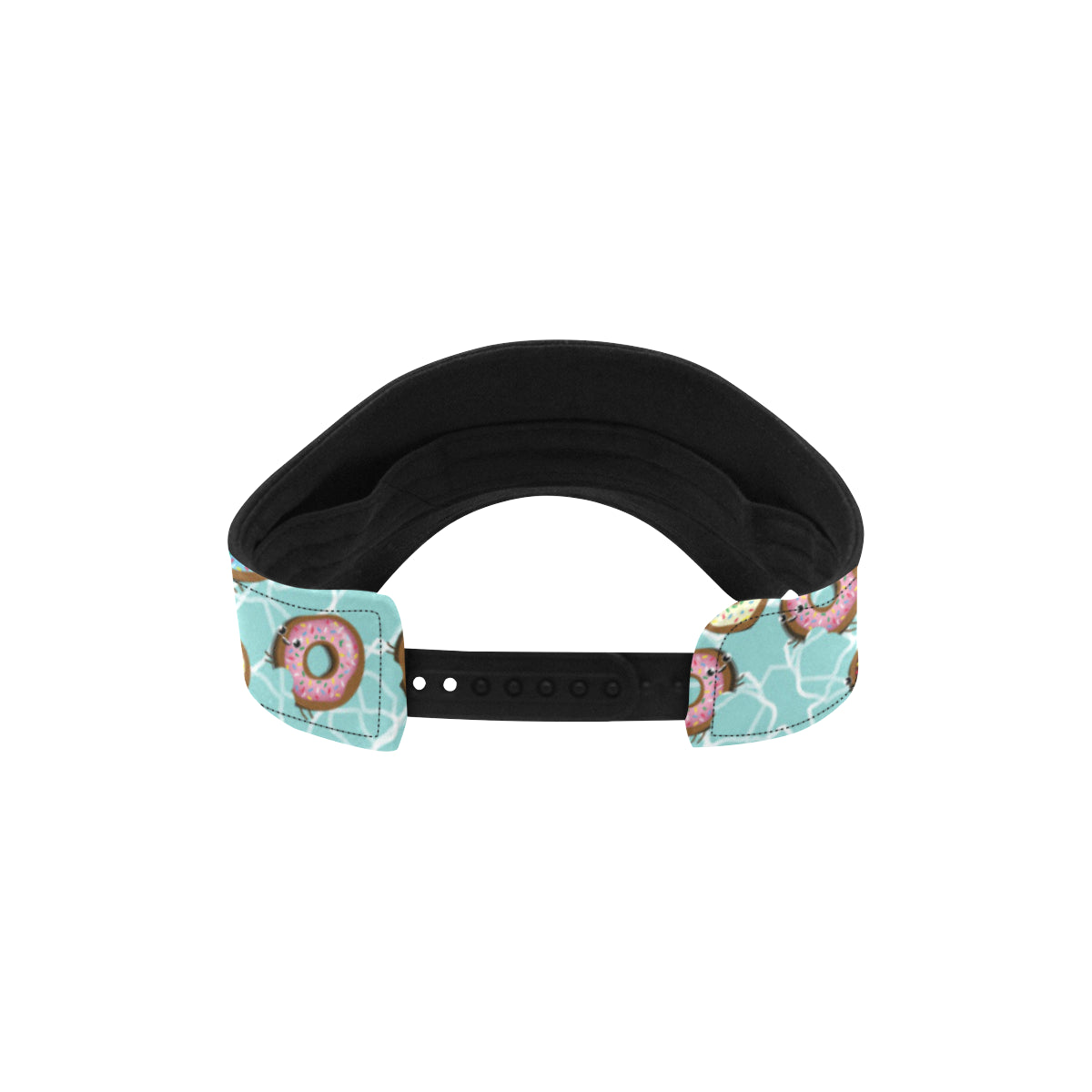 Emoji Donut Print Pattern Unisex Sun Visor