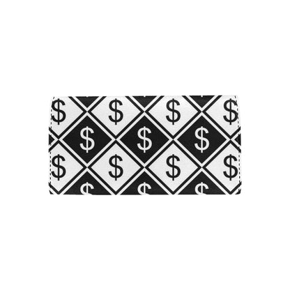 Money Pattern Print Design 04 Women's Trifold Wallet