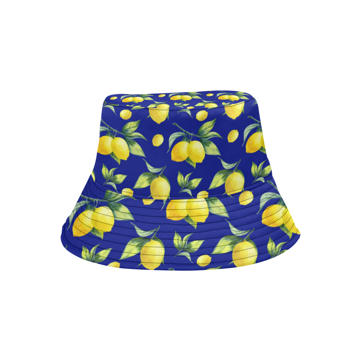 Lemon Pattern Print Design LM06 Unisex Bucket Hat