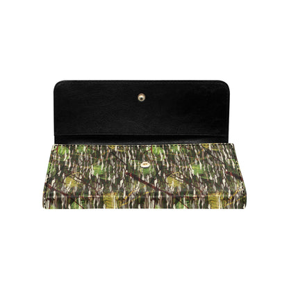 Camouflage Realtree Pattern Print Design 02 Women's Trifold Wallet