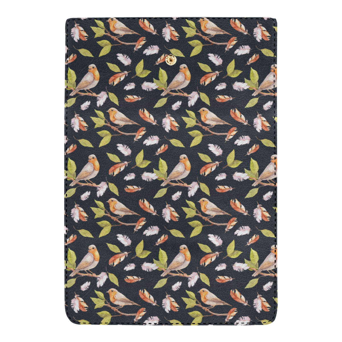Birds Pattern Print Design 02 Women's Trifold Wallet