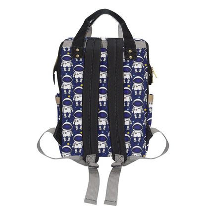 Astronaut Pattern Print Design 01 Diaper Bag Backpack