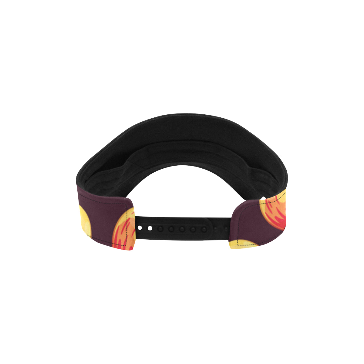 Peach Pattern Print Design A04 Unisex Sun Visor