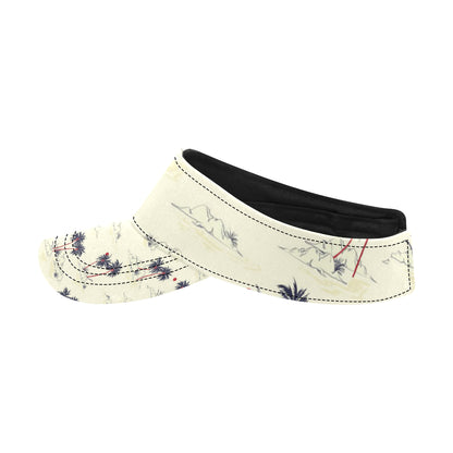 Palm Tree Pattern Print Design PT08 Unisex Sun Visor