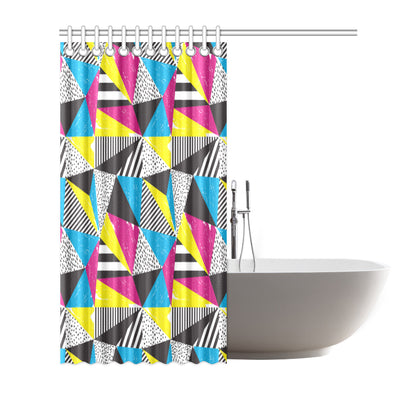 80s Pattern Print Design 2 Shower Curtain