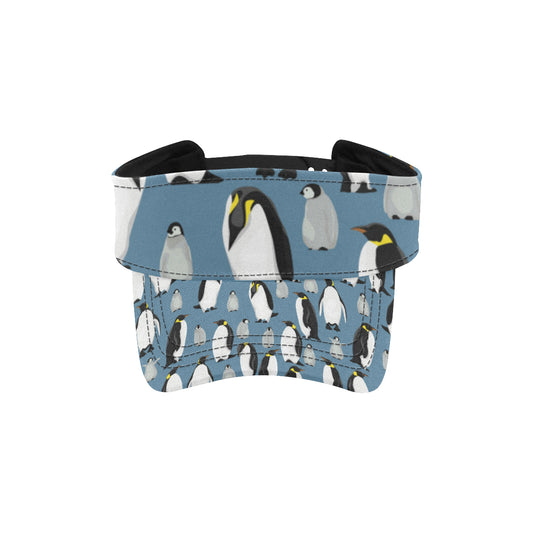 Penguin Pattern Print Design A03 Unisex Sun Visor